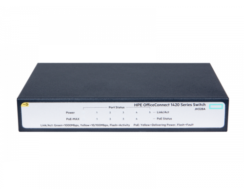 Коммутатор HPE OfficeConnect 1420 JH328A для небольших компаний - JH328A Коммутатор HPE OfficeConnect 1420 JH328A для небольших компаний - JH328A